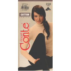 CON Cotton 250(5,6) колготки х/б